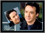 brązowe oczy, John Cusack, ciemne włosy