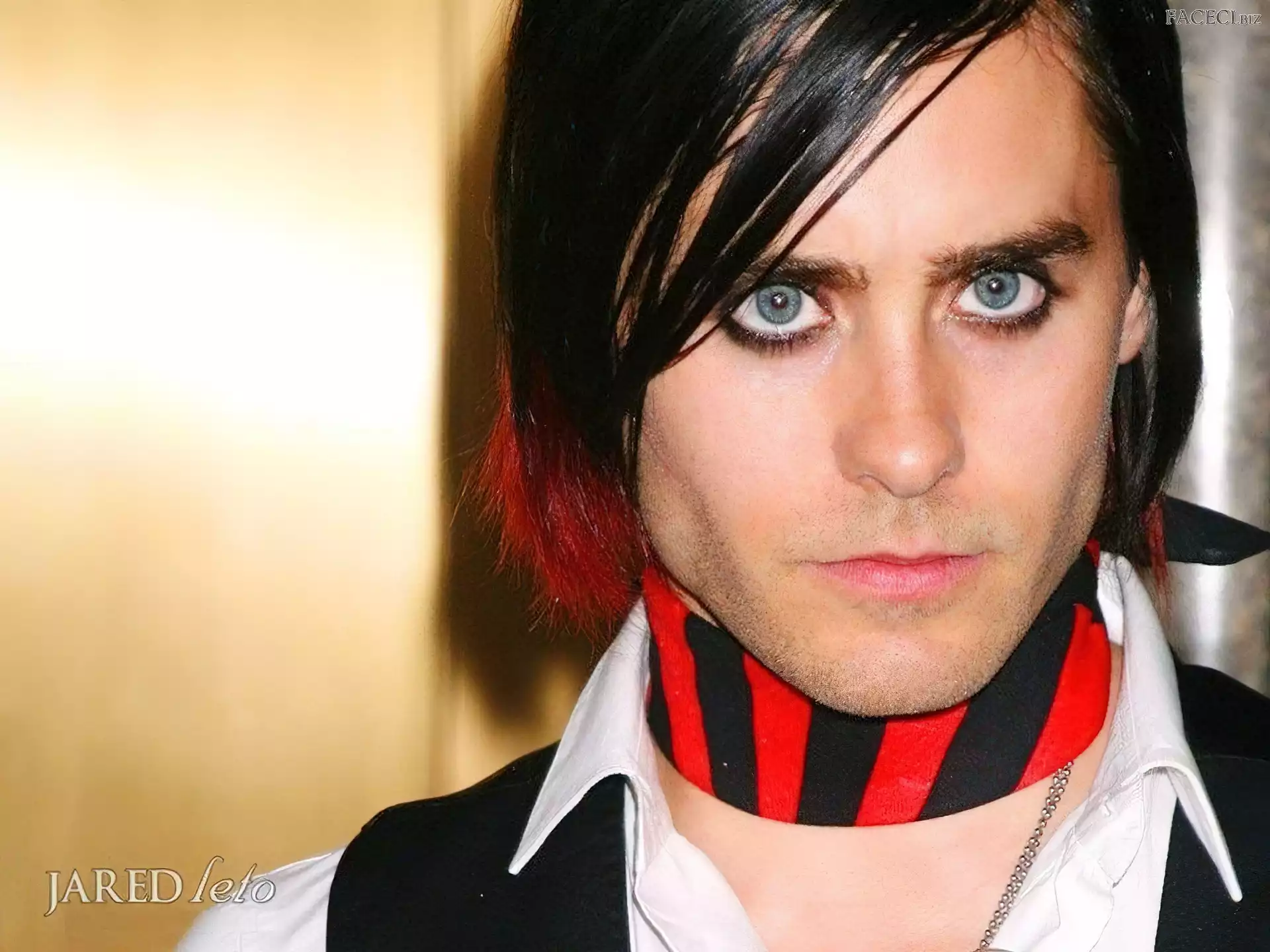Jared Leto, niebieskie oczy